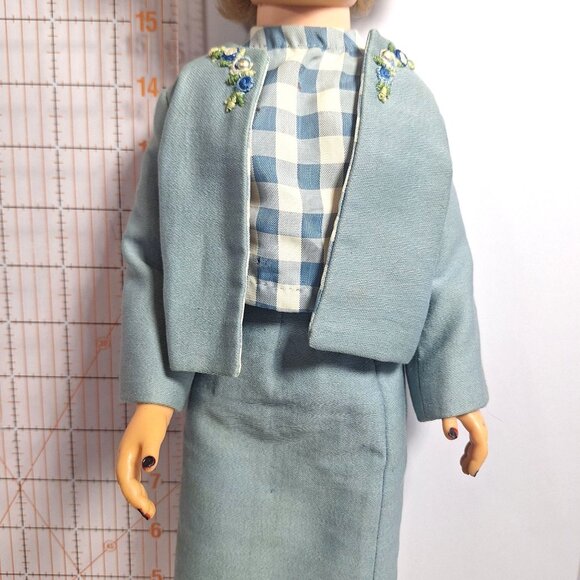 14R Revlon Style Fashion Girl Doll 19" Original Clothes Shoes Earrings Vintage - Picture 12 of 16